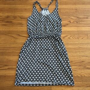 Old navy Chic Black and White Patterned Dress